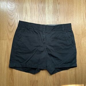 J. Crew Chino Shorts - Size 4, Navy/Grey